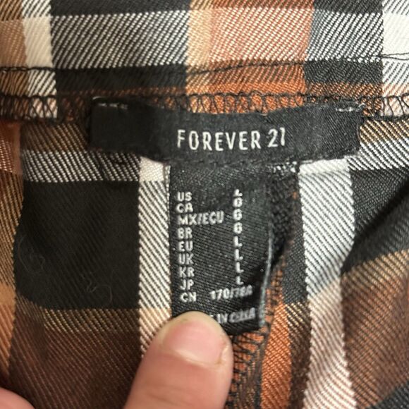 Forever 21 Skirt Size Large Plaid Pleated Schoolgirl - Picture 4 of 6